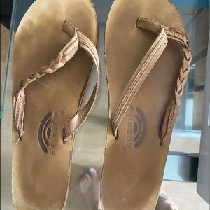 Flirty Braidy - Rainbow flip flops